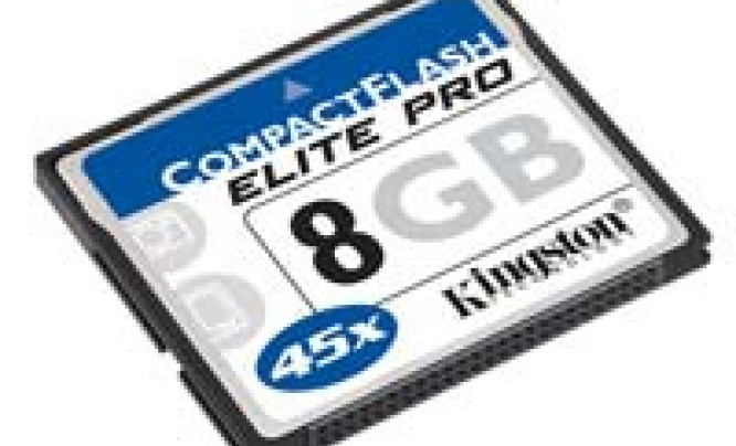  Kingston CompactFlash Elite Pro - teraz 8 GB