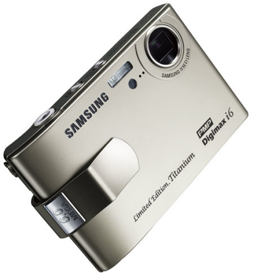 Tytanowy Samsung Digimax i6 PMP