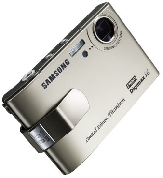 Tytanowy Samsung Digimax i6 PMP