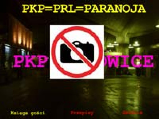 Flash mobem w PKP