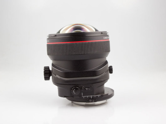 Canon TS-E 17mm f/4L - działanie opcji shift