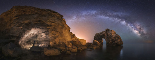 I miejsce w kat. Nocny świat / Los arcos i la cueva fot. Marek Marco / The Nature Photography Contest