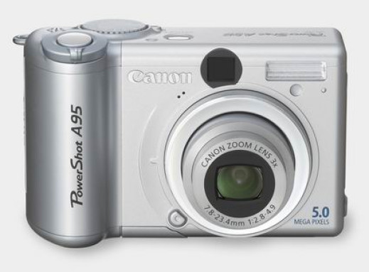 Canon PowerShot A95 - teraz 5Mp
