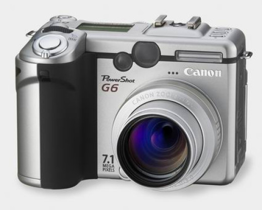 Canon PowerShot G6 - jednak 7 Megapikseli