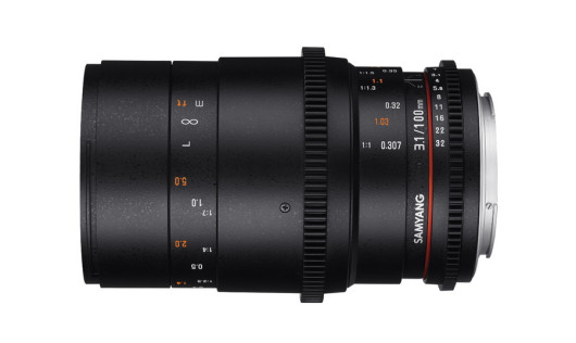 Samyang 100mm T3.1 VDSLR ED UMC MACRO