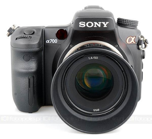 Uaktualnienie firmware'u Sony A700 do wersji 3