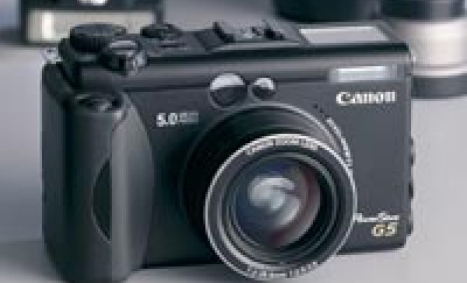  Canon PowerShot G5 - 5 megapikseli w czerni