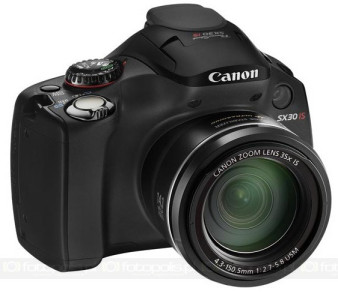 Canon PowerShot SX30 IS - 35-krotny zoom od 24 mm