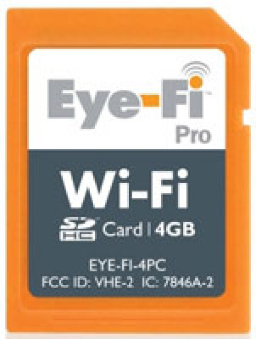 Eye-Fi Pro SDHC 4GB - bezprzewodowy transfer dla zawodowców