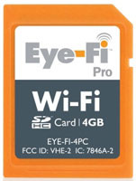 Eye-Fi Pro SDHC 4GB - bezprzewodowy transfer dla zawodowców