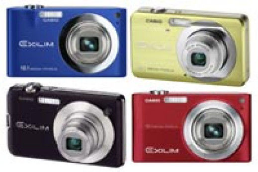 Cztery nowe kompakty Casio Exilim na CES 2008