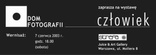 Wystawa "Domu fotografii" w STREFA