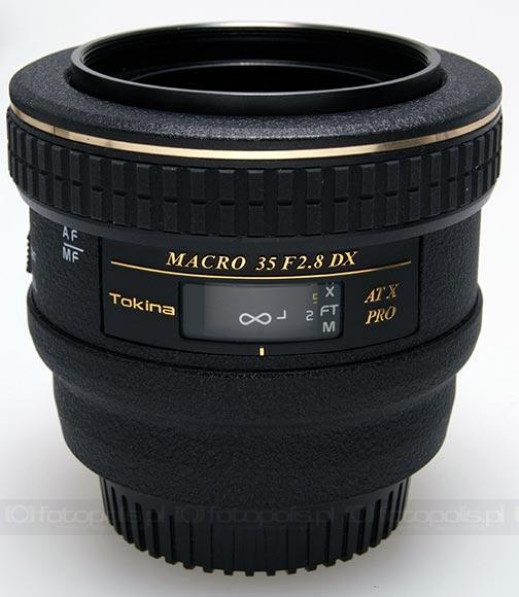 Tokina AT-X PRO Macro 35 mm F2.8 DX - cyfrowe makro