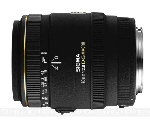 Sigma 70 mm F2.8 EX DG Macro - do cyfry i małego obrazka