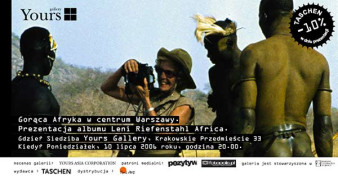 "Africa" Leni Riefenstahl w Yours Gallery