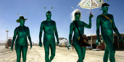 Romualdas Požerskis i Monika Požerskytė “Burning Man”