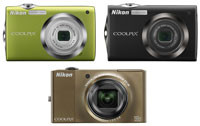 Nikon Coolpix S3000, S4000 i S8000