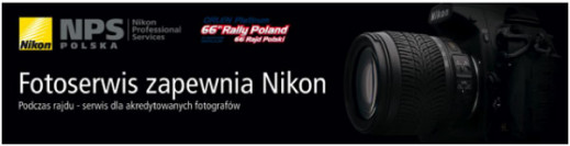 Nikon wspiera zawodowych fotografów na 66. Rajdzie Polski